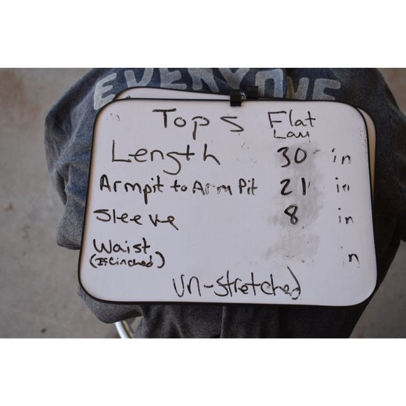 New With Tags!!! Fifth Sun Grey "Everyone" Tee L - Picture 5 of 5